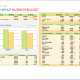 Monthly Budget Template Excel