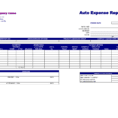 Monthly Expense Report Template 3