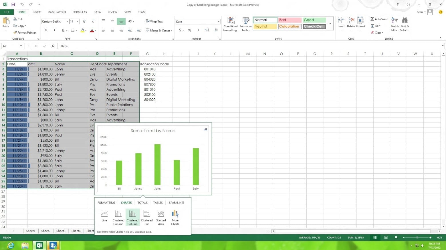 Personal Financial Plan Template