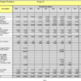 Printable Monthly Budget Template