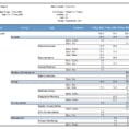 Project Cost Tracking Template Excel