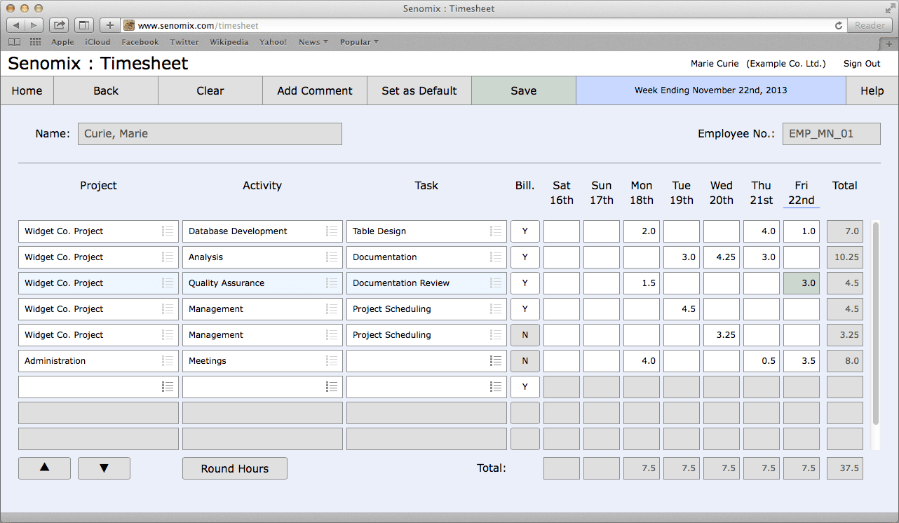 Project Expense Tracking Spreadsheet