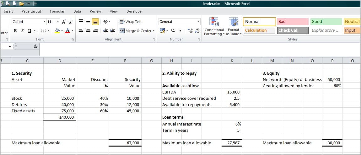 small business bookkeeping excel