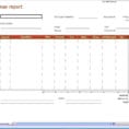 Travel Expense Report Template