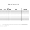 travel expense report template 4