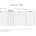 Travel Expense Report Template 4