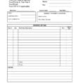 1099 Contractor Invoice Template