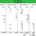 Blank Accounting Worksheets Excel