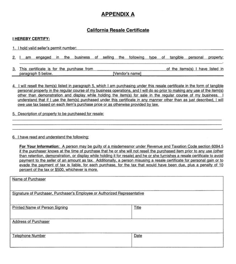 California Business License Registration —