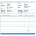 Free Construction Invoice Template