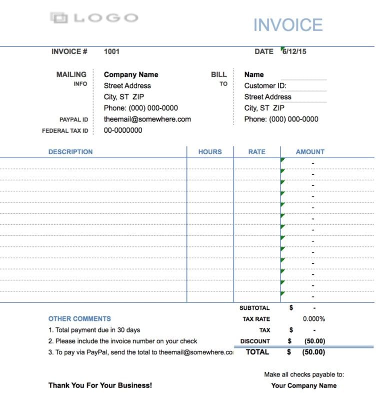 Free Consultant Report Template — excelxo.com