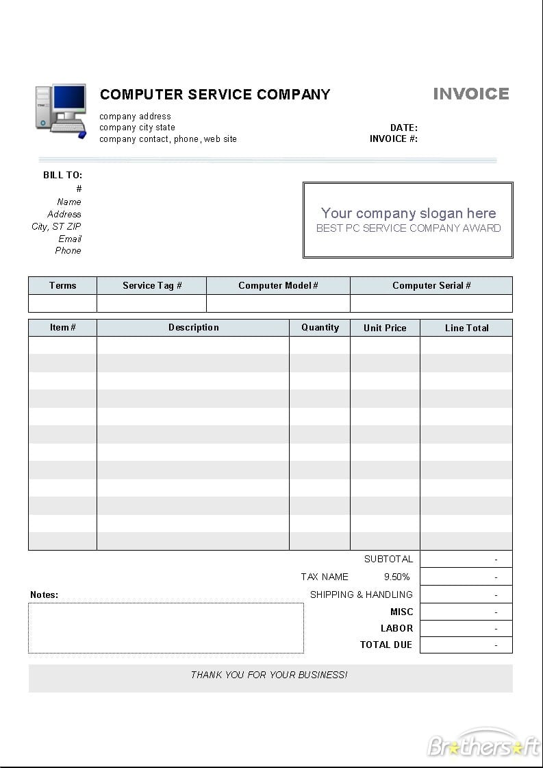 Free Office Invoice