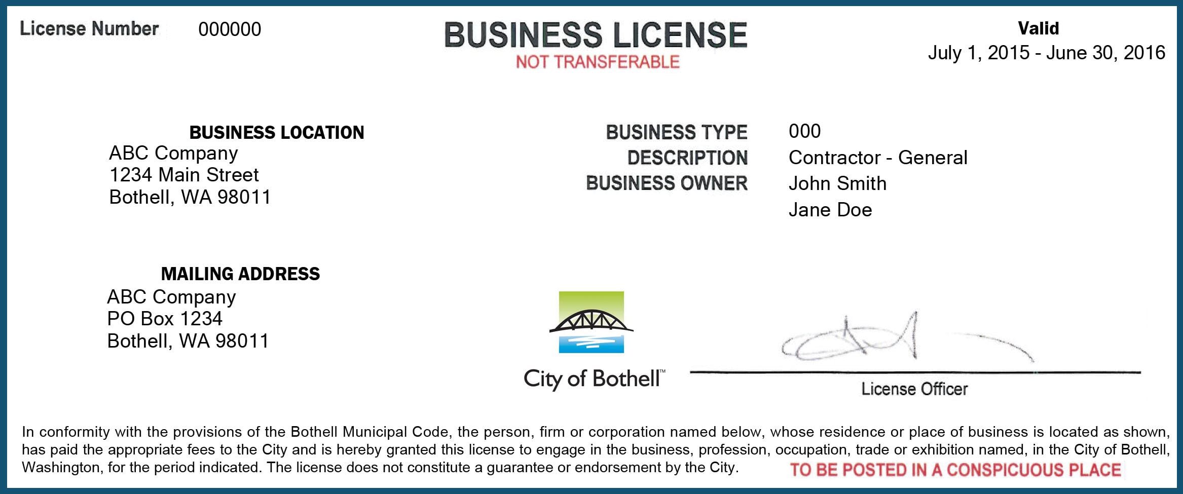 Get Your Business License Online
