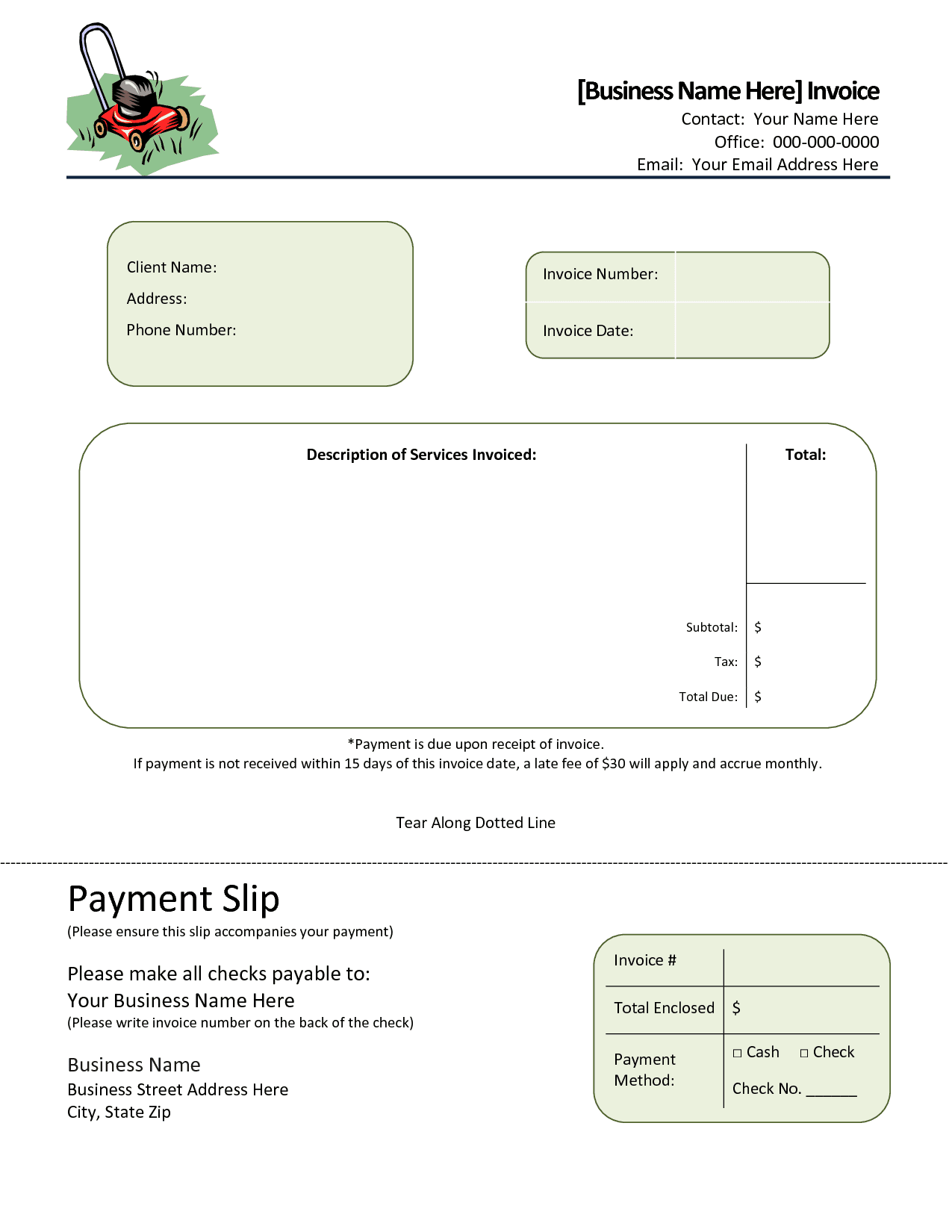 Landscaping Estimate Template Excelxo