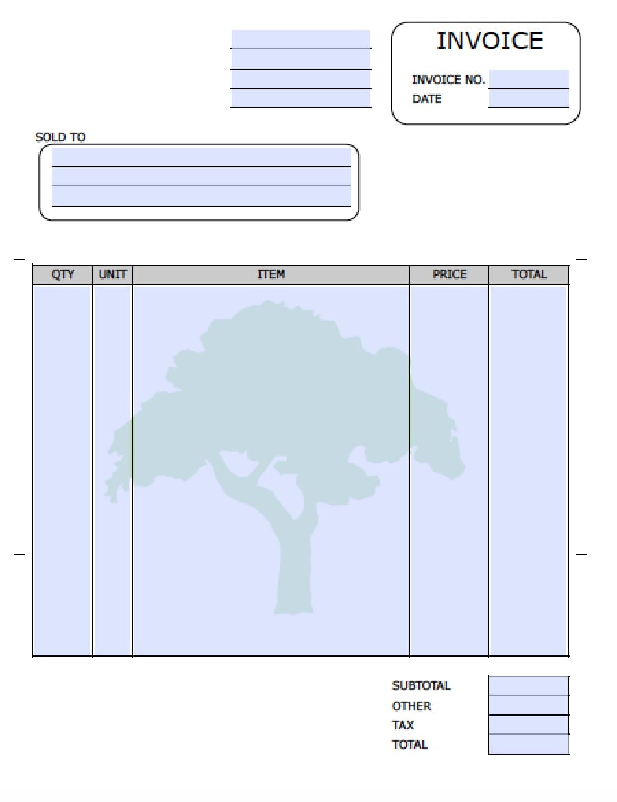 Monthly Rent Statement Template