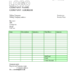 QuickBooks Invoice