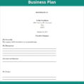 Sample Financial Plan