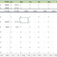 Simple Accounting Spreadsheet Template