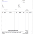 Truck Load Sheet Template