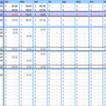 Accounting Spreadsheet Sample