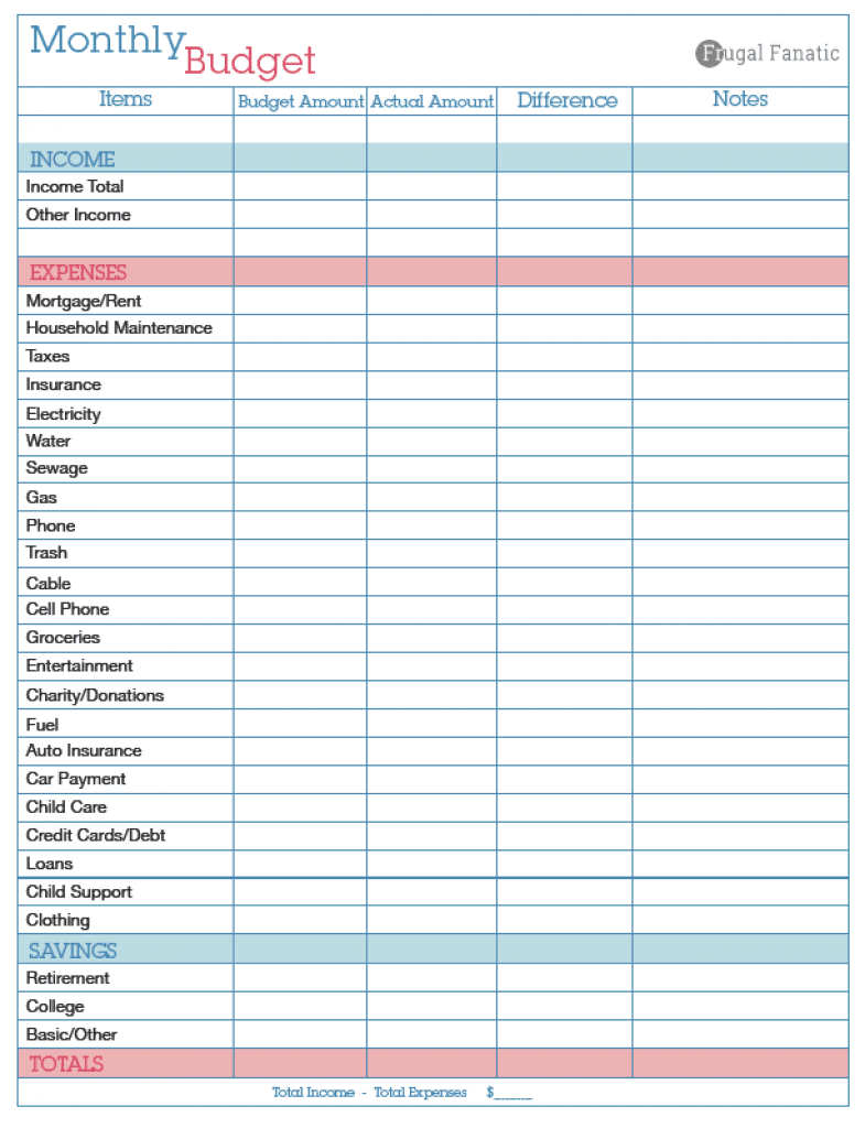 Accounting Spreadsheet Template