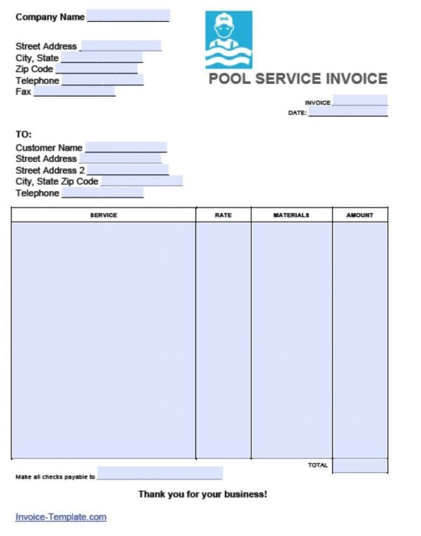 Google Doc Invoice Template