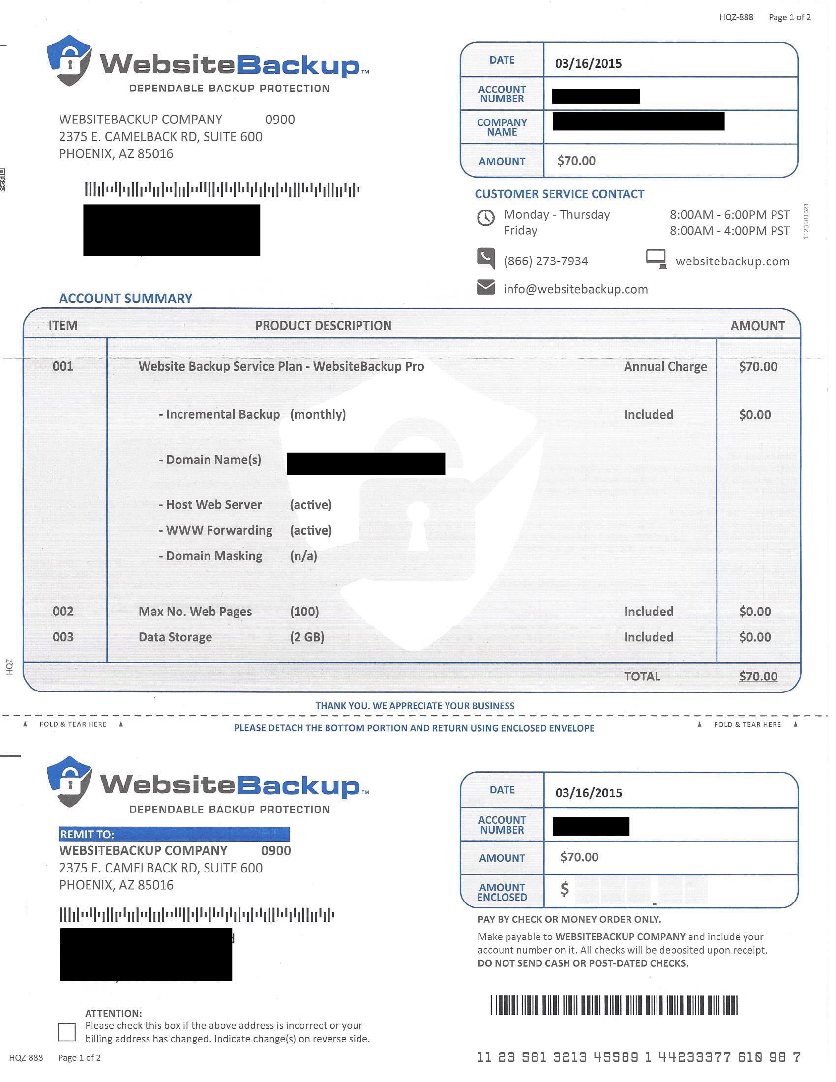 Bill Format Doc