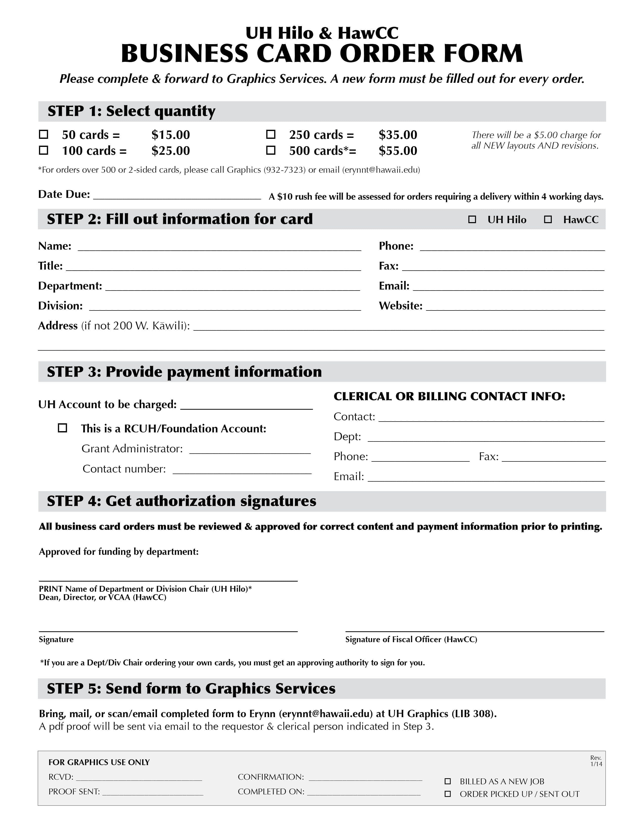 Business Form Templates —