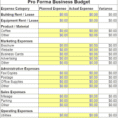 Business Excel Template