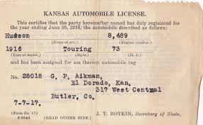 Car Registration License