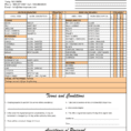 Cleaning Invoice Free Download