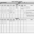 Construction Estimating Spreadsheet Template