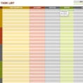 Daily To Do List Template Excel