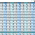 Financial Projection Template Excel