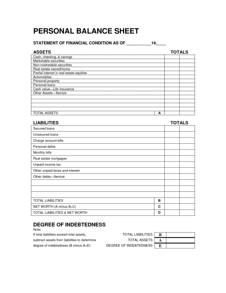 free accounting forms —