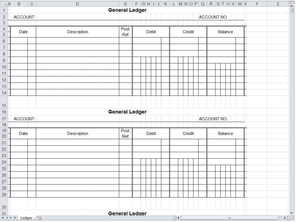 Free Excel Accounting Templates Download 2