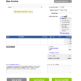 Free Quickbooks Invoice Template