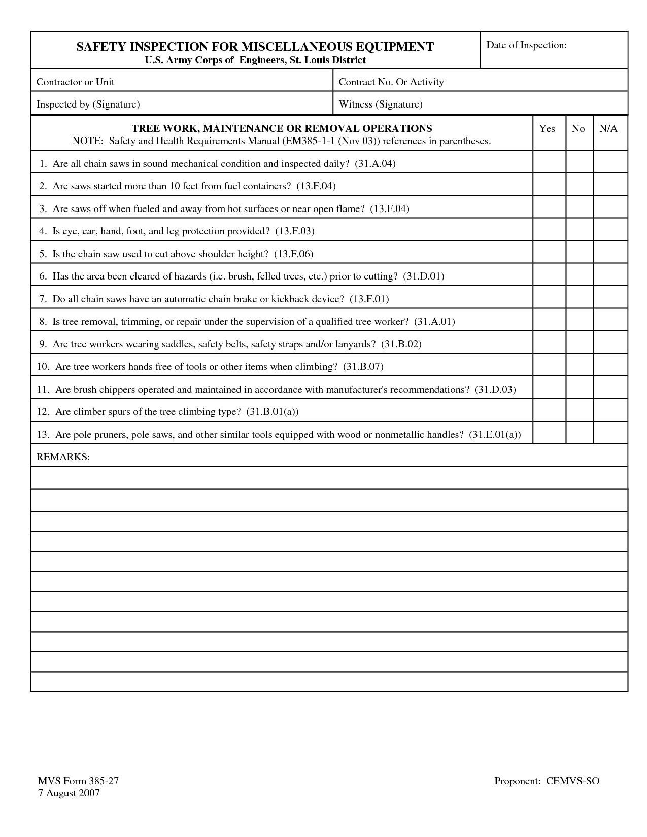 Handyman Billing Forms