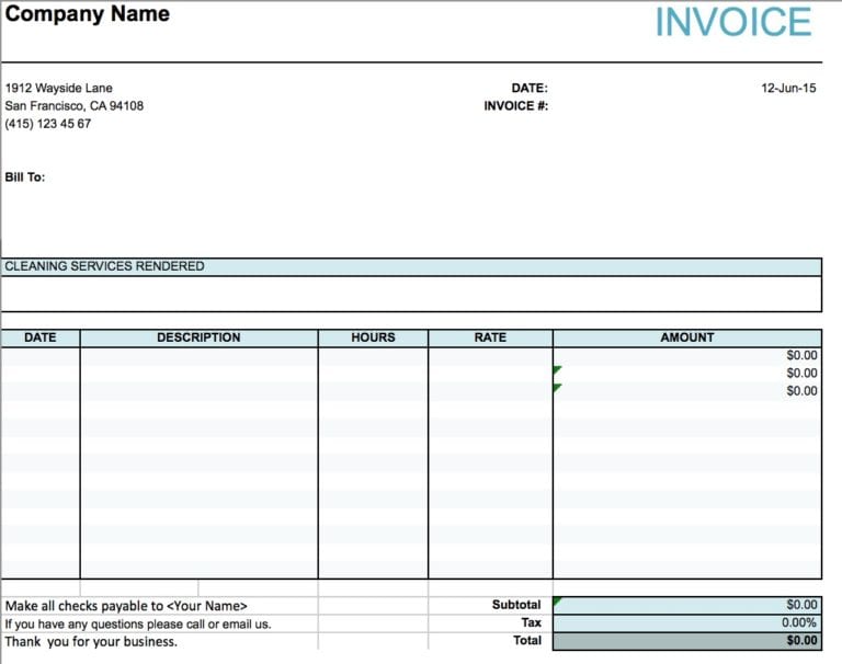 how-to-write-an-invoice-for-cleaning-services-excelxo