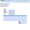 Hvac Invoice Template Excel