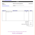 Independent Contractor Invoice Sample