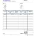 Invoice Template Google Docs