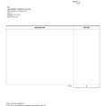 Job Invoice Template Free