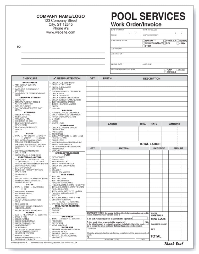 landscaping invoice template excelxocom