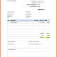 Microsoft Word 2010 Invoice Template