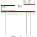 Professional Invoice Template Excel