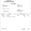 Quickbooks Invoice Template Excel