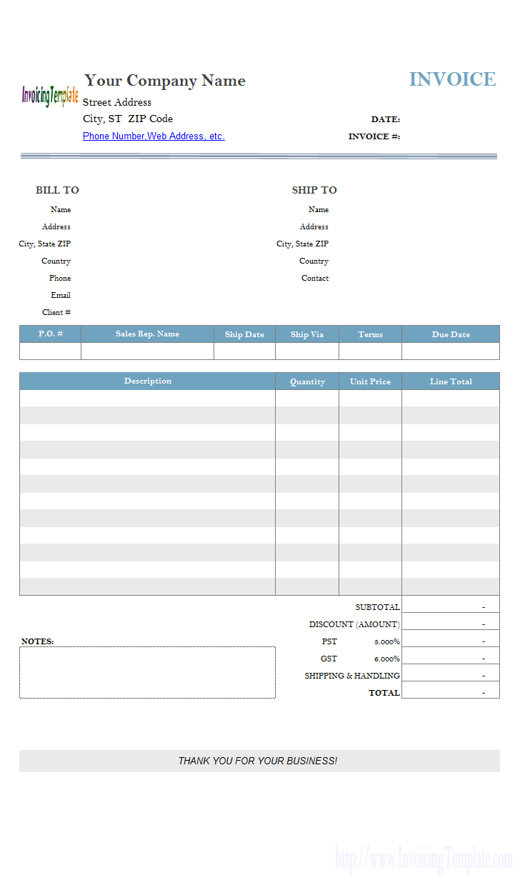 Google Docs Tax Receipt Template