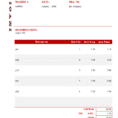 Sample Consulting Invoice