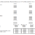 Simple Accounting Balance Sheet